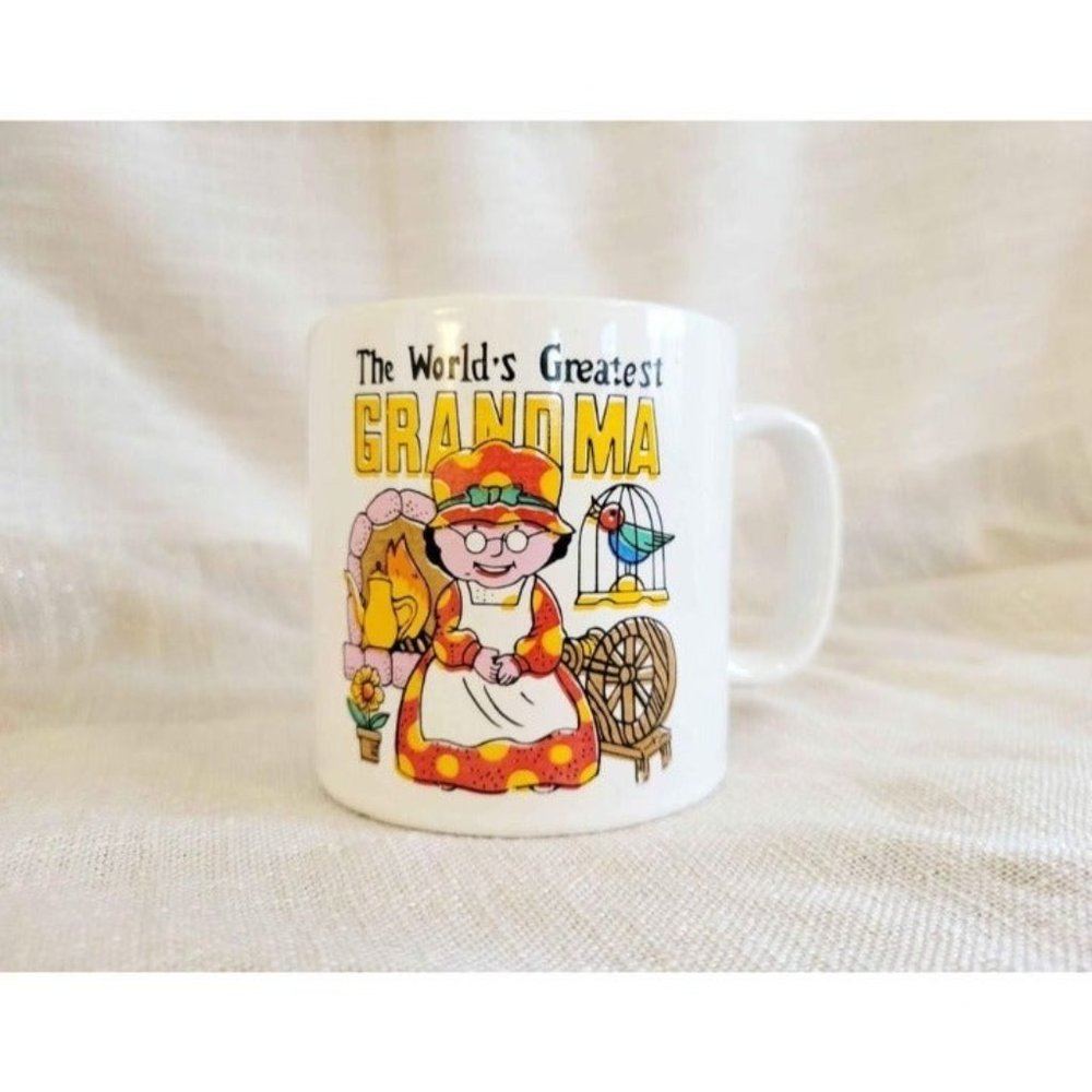 Vintage World's Best Grandma Mug